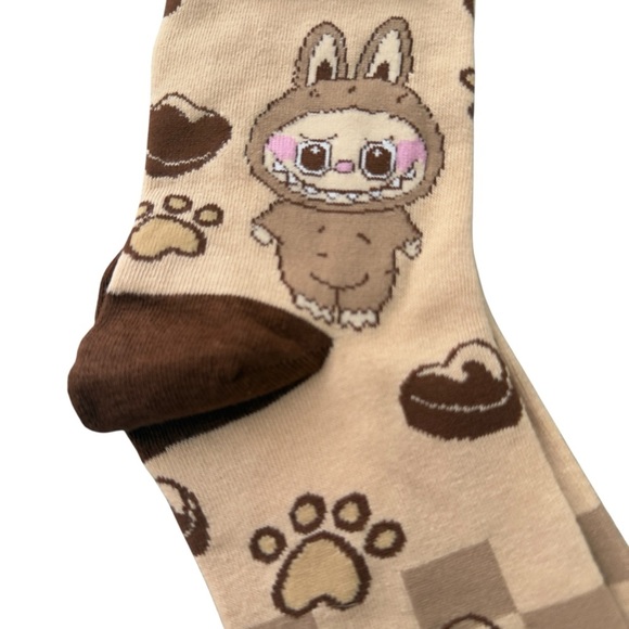 NWT 2 Pair Women’s Labubu Socks - Picture 2 of 4